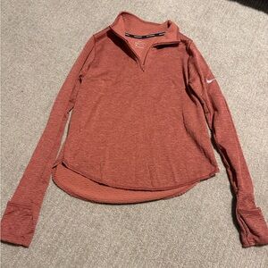 Nike Women's Burnt Orange Long Sleeve Top